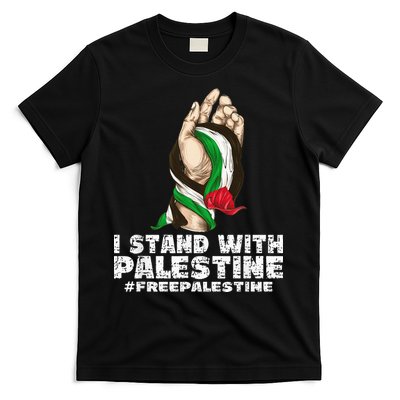 I Stand With Palestine For Their Freedom Free Palestine T-Shirt