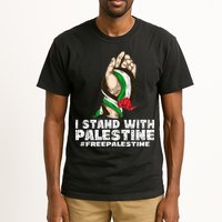 I Stand With Palestine For Their Freedom Free Palestine Tall T-Shirt