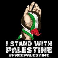 I Stand With Palestine For Their Freedom Free Palestine Drawstring Bag
