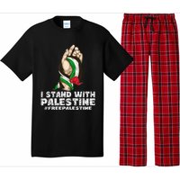 I Stand With Palestine For Their Freedom Free Palestine Pajama Set