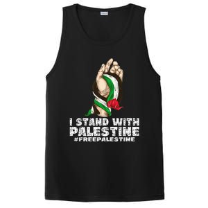 I Stand With Palestine For Their Freedom Free Palestine PosiCharge Competitor Tank