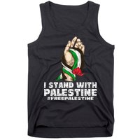 I Stand With Palestine For Their Freedom Free Palestine Tank Top