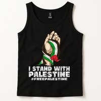 I Stand With Palestine For Their Freedom Free Palestine Tank Top