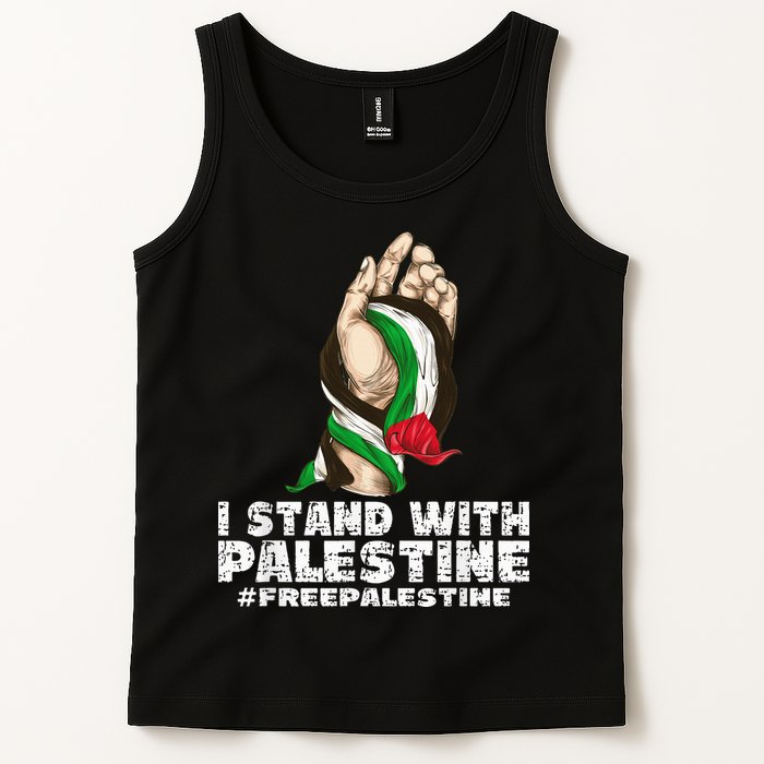 I Stand With Palestine For Their Freedom Free Palestine Tank Top