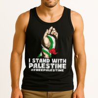 I Stand With Palestine For Their Freedom Free Palestine Tank Top