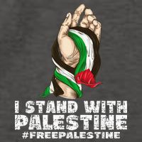 I Stand With Palestine For Their Freedom Free Palestine Vector Backpack