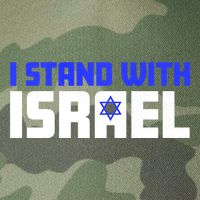 I Stand With Israel Support Israel Legacy Tie Dye Trucker Hat