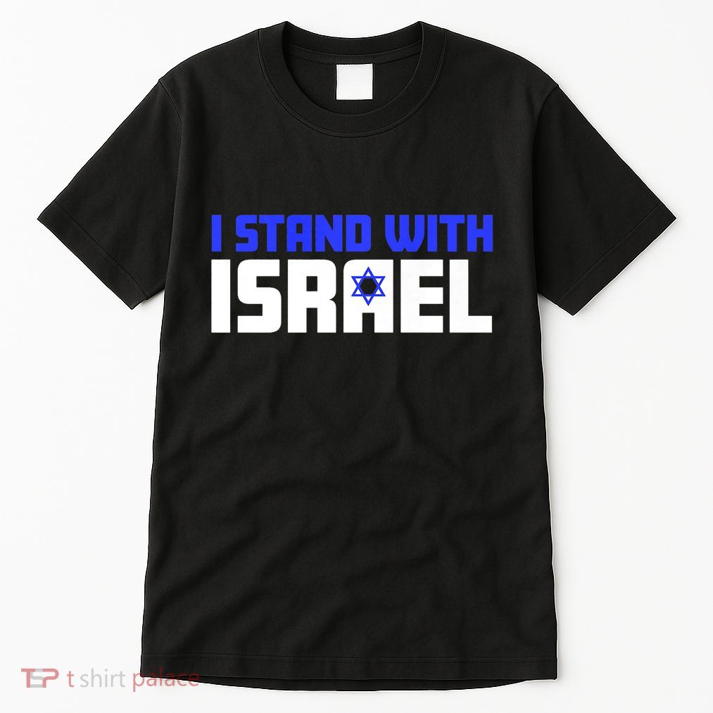 I Stand With Israel Support Israel Tall T-Shirt