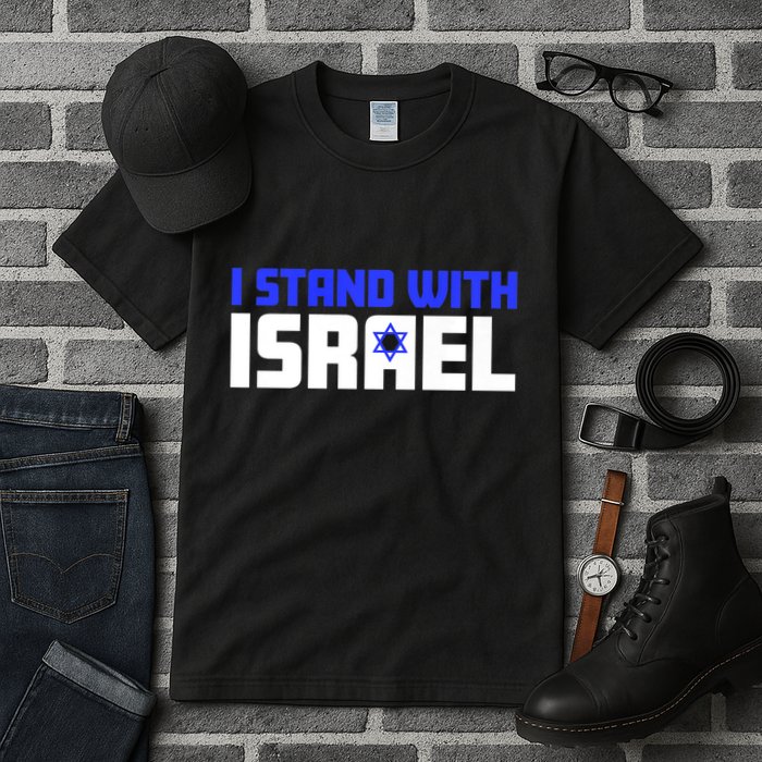 I Stand With Israel Support Israel Tall T-Shirt