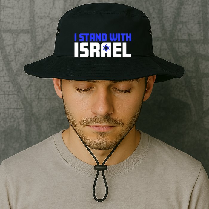 I Stand With Israel Support Israel Bucket Hat