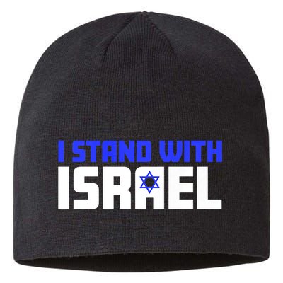 I Stand With Israel Support Israel Sustainable Beanie