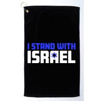 I Stand With Israel Support Israel Golf Towel