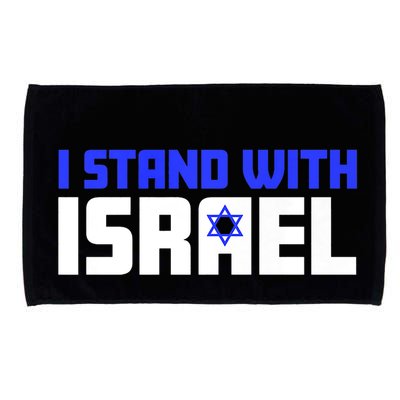 I Stand With Israel Support Israel Microfiber Hand Towel