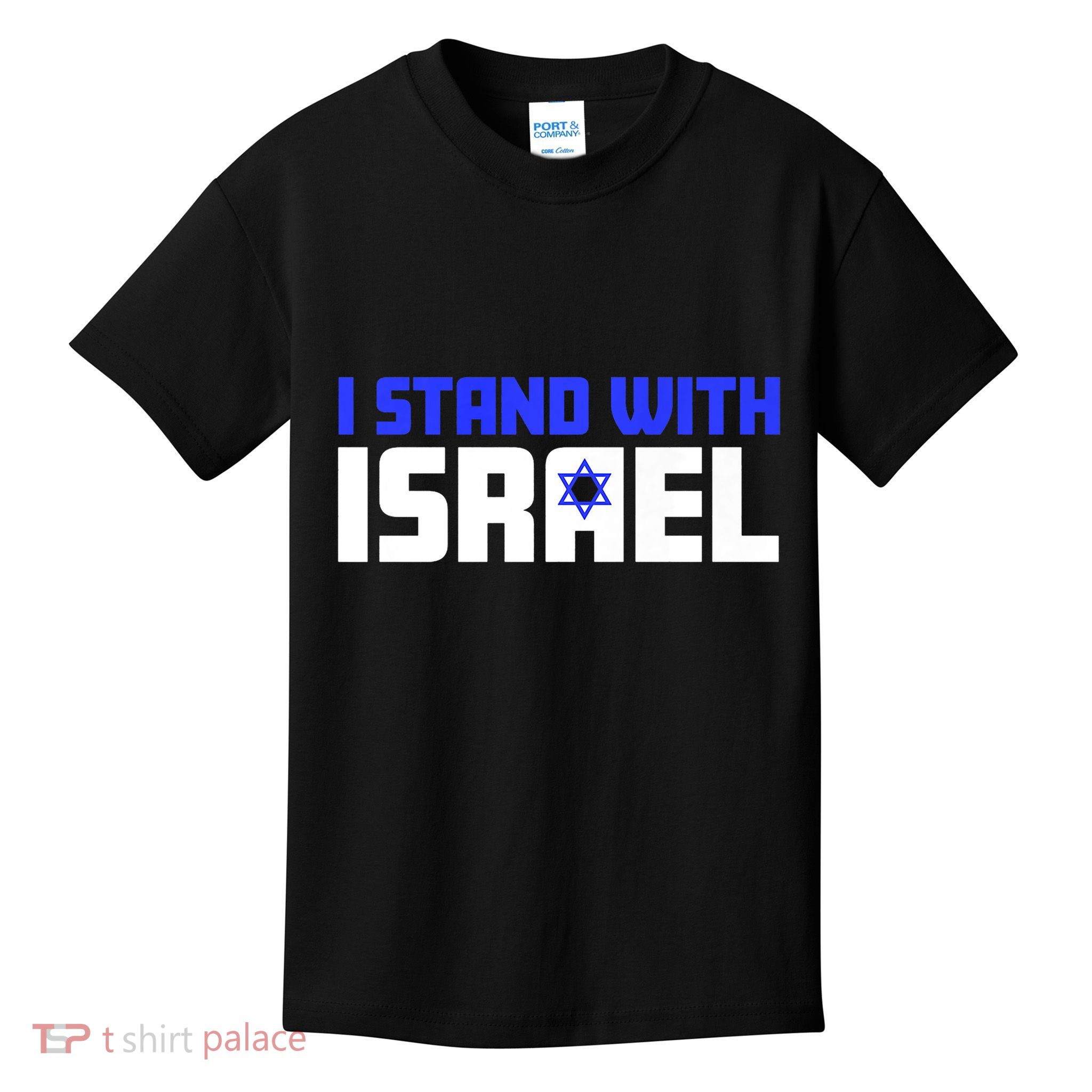 I Stand With Israel Support Israel Kids T-Shirt