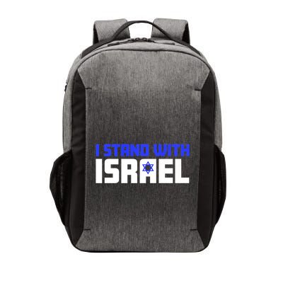 I Stand With Israel Support Israel Vector Backpack