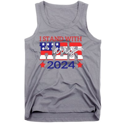 I Stand With Her Kamala Harris 2024 Political Tank Top