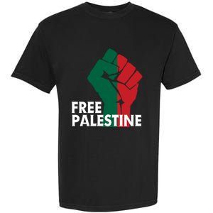 I Stand With Palestine Free Palestine Free Gaza Peace Flag Garment-Dyed Heavyweight T-Shirt