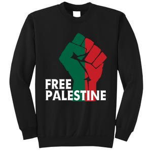 I Stand With Palestine Free Palestine Free Gaza Peace Flag Sweatshirt