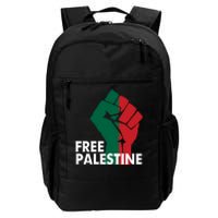 I Stand With Palestine Free Palestine Free Gaza Peace Flag Daily Commute Backpack