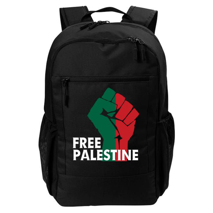 I Stand With Palestine Free Palestine Free Gaza Peace Flag Daily Commute Backpack