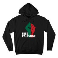 I Stand With Palestine Free Palestine Free Gaza Peace Flag Tall Hoodie