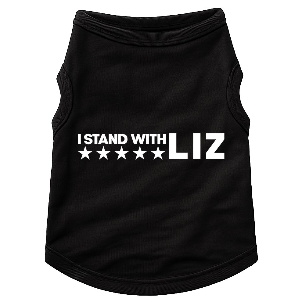 I Stand With Liz Support Liz Cheney Politic Doggie Tank
