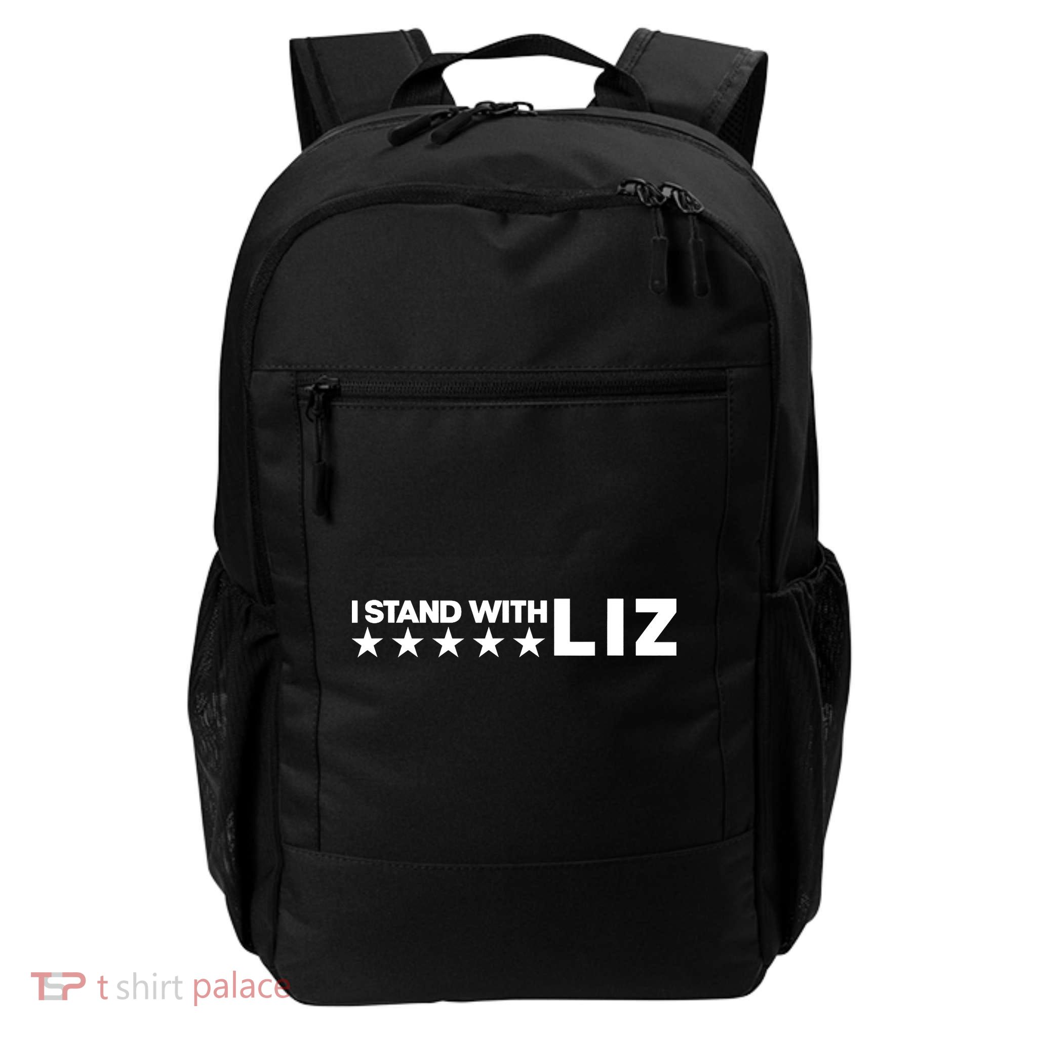 I Stand With Liz Support Liz Cheney Politic Backpack