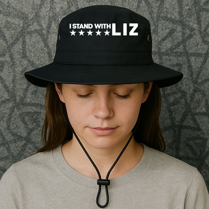 I Stand With Liz Support Liz Cheney Politic Bucket Hat
