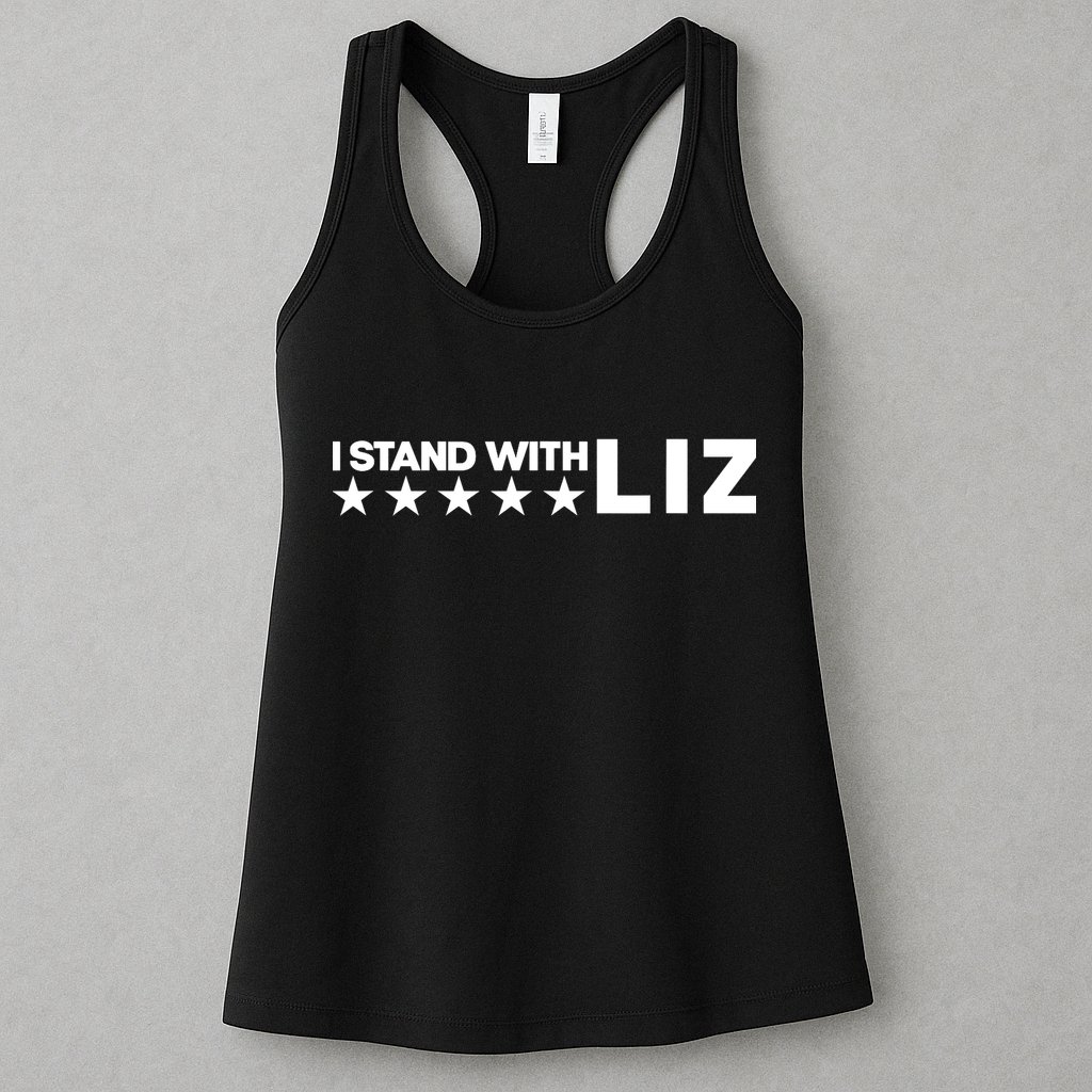 I Stand With Liz Support Liz Cheney Politic Womens Tank Top