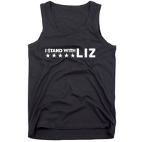 I Stand With Liz Support Liz Cheney Politic Tank Top