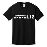 I Stand With Liz Support Liz Cheney Politic Kids T-Shirt