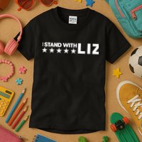 I Stand With Liz Support Liz Cheney Politic Kids T-Shirt