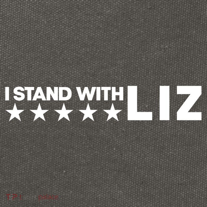 I Stand With Liz Support Liz Cheney Politic Cotton Canvas Backpack