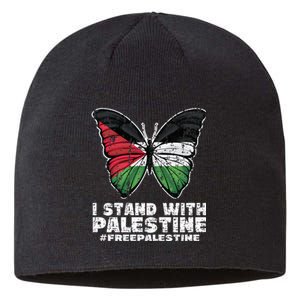 I Stand With Palestine For Their Freedom Free Palestine Sustainable Beanie