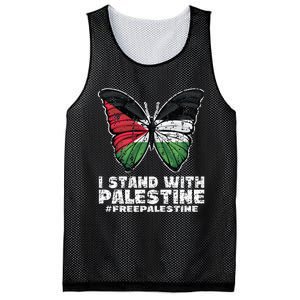 I Stand With Palestine For Their Freedom Free Palestine Mesh Reversible Basketball Jersey Tank