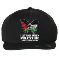 I Stand With Palestine For Their Freedom Free Palestine Wool Snapback Cap