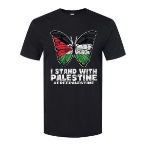 I Stand With Palestine For Their Freedom Free Palestine Softstyle CVC T-Shirt