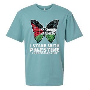 I Stand With Palestine For Their Freedom Free Palestine Sueded Cloud Jersey T-Shirt