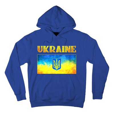 I Stand With Ukraine Gift Ukrainian Flag Ukraine Funny Gift Hoodie