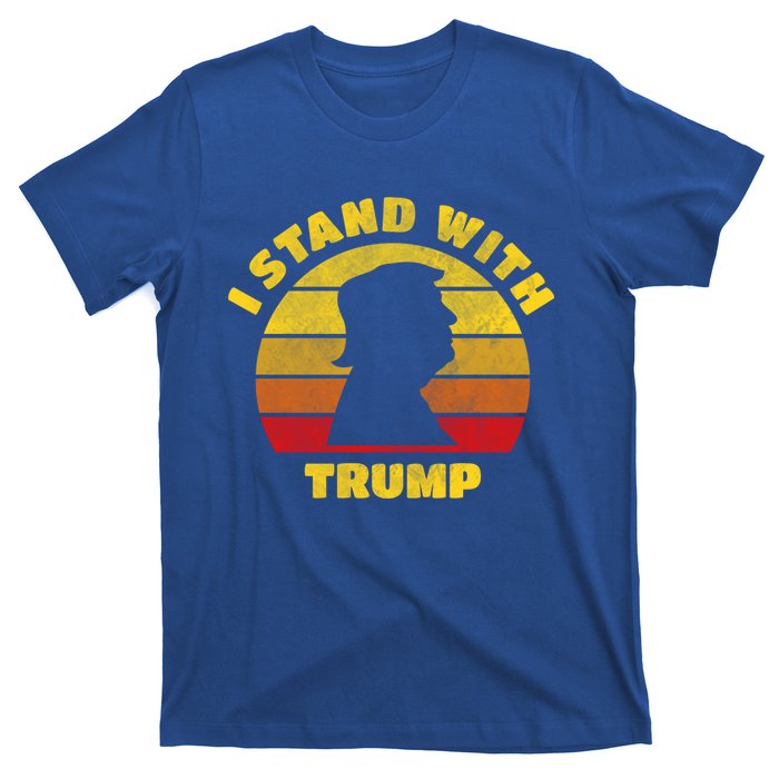 I Stand With Trump Pro Trump 2024 Vintage Gift T-Shirt