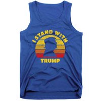 I Stand With Trump Pro Trump 2024 Vintage Gift Tank Top