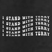 I Stand With Terry Vintage Election Golf Towel