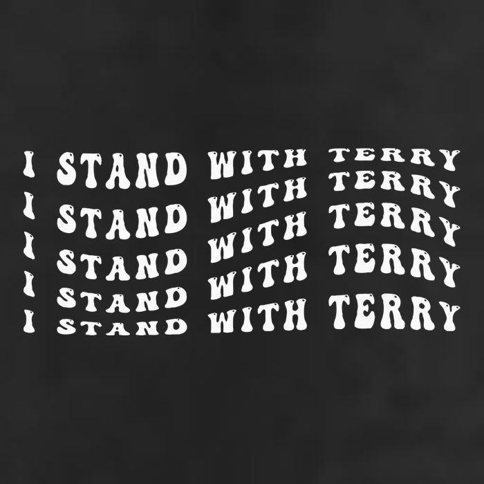 I Stand With Terry Vintage Election Golf Towel