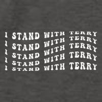 I Stand With Terry Vintage Election Vector Backpack
