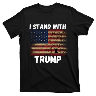 I Stand With President Trump T-Shirt