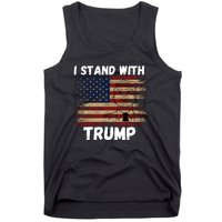 I Stand With President Trump Tank Top