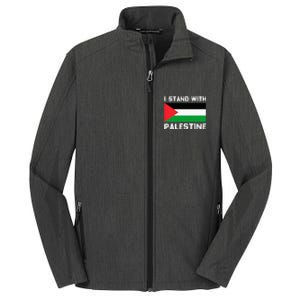 I Stand with Palestine Core Soft Shell Jacket