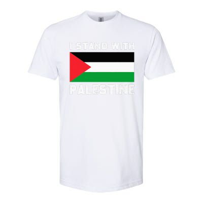 I Stand with Palestine Softstyle CVC T-Shirt