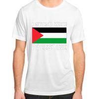 I Stand with Palestine Adult ChromaSoft Performance T-Shirt