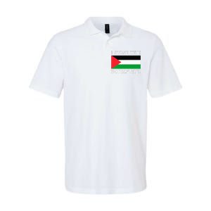 I Stand with Palestine Softstyle Adult Sport Polo